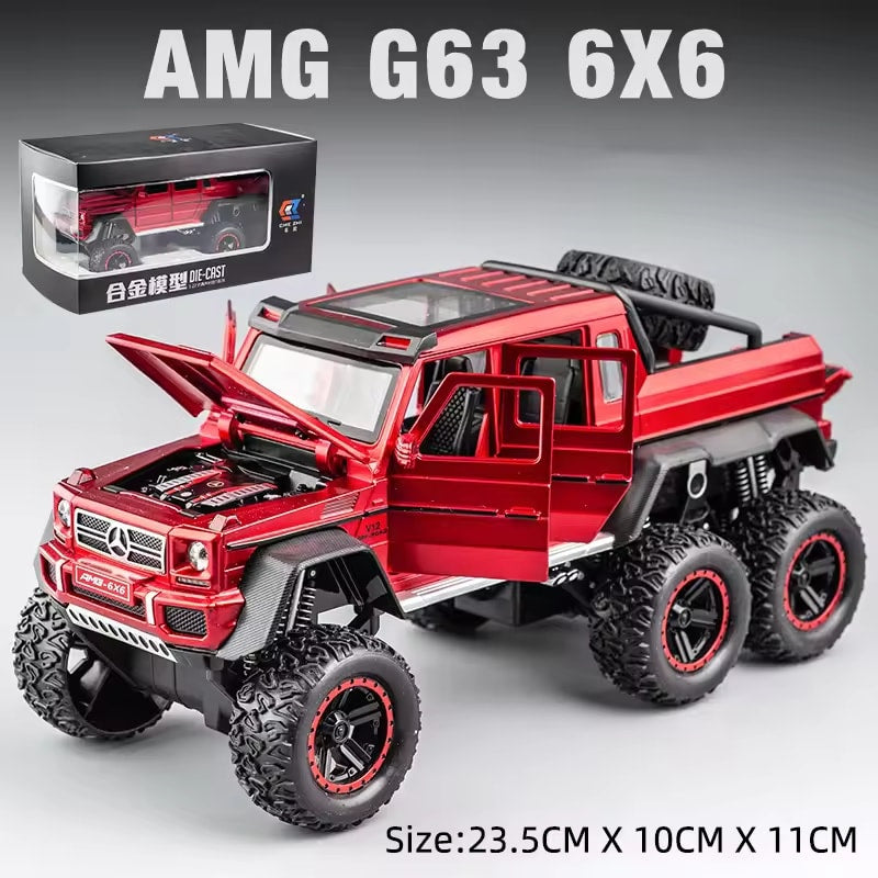 1:22 Diecast AMG G63 6x6 Off-Road Model