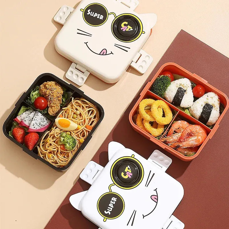 Premium Plastic Cat Eye Lunch Box