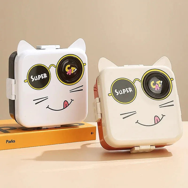 Premium Plastic Cat Eye Lunch Box