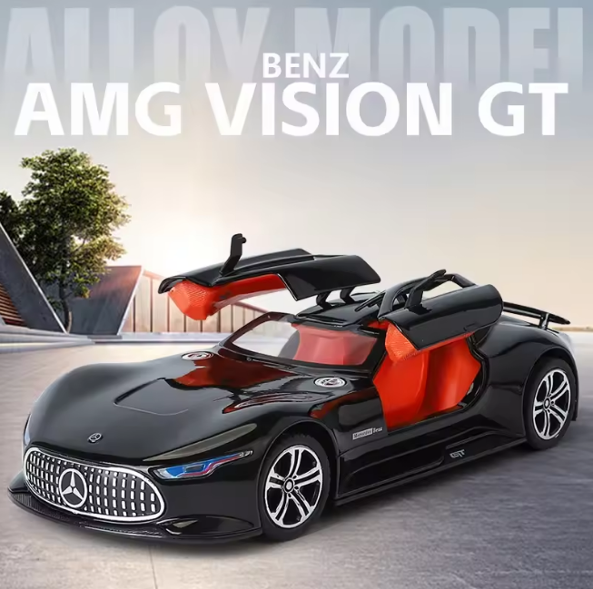 1:24 Diecast Benz AMG Vision GT Model Car