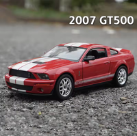 Thumbnail for Welly 1:24 Diecast 2007 Shelby Cobra GT500 Model Car