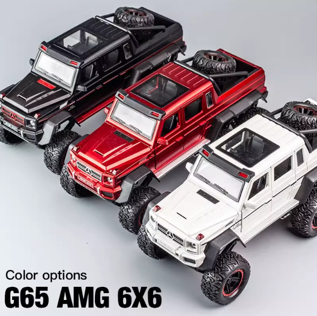 1:22 Diecast AMG G63 6x6 Off-Road Model