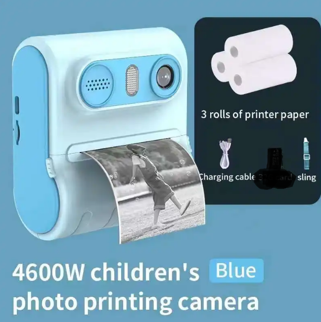 1080P HD Instant Digital Thermal Printing Camera