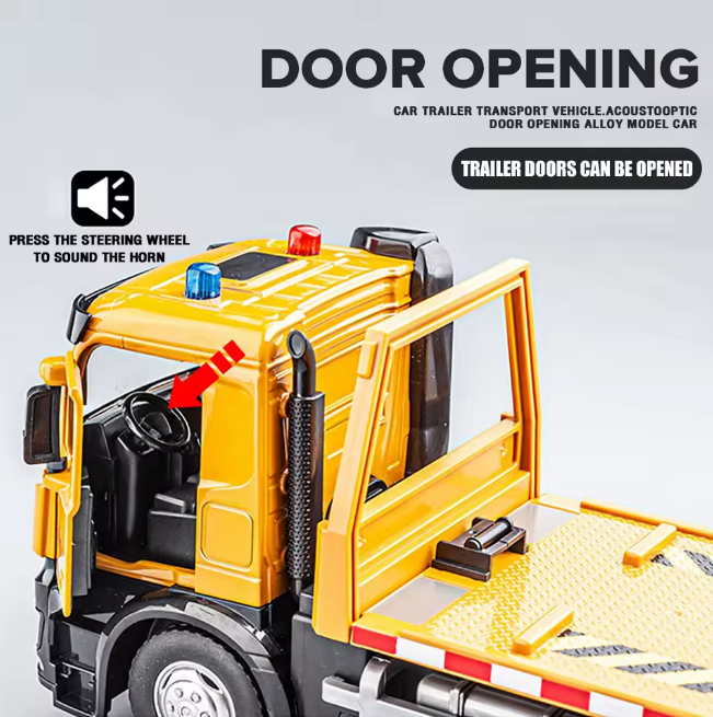 1:32 Diecast Road Rescue Trailer Model