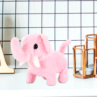 Thumbnail for Walking Plush Pet Elephant With Sound & Box