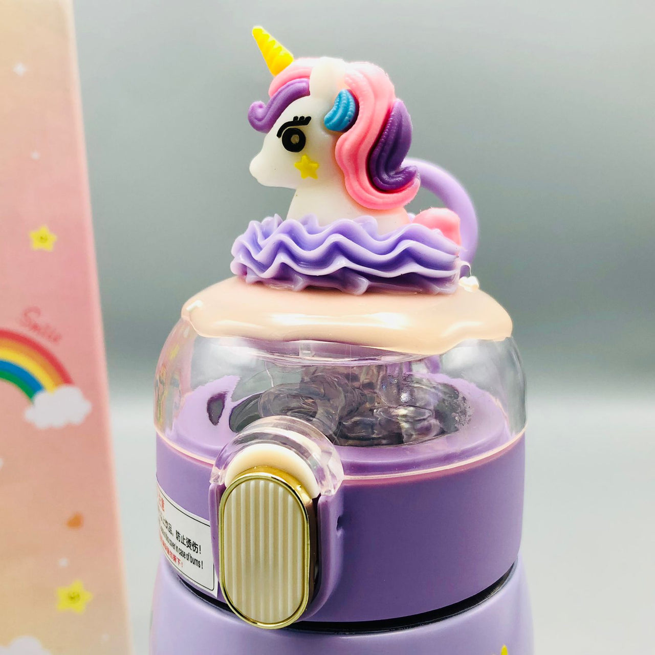 Unicorn Stainless Steel Insulated Sipper Water Bottle