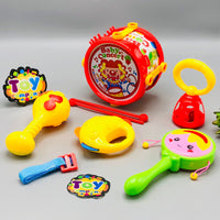 Thumbnail for 8Pcs Premium Baby Concert Rattles Set