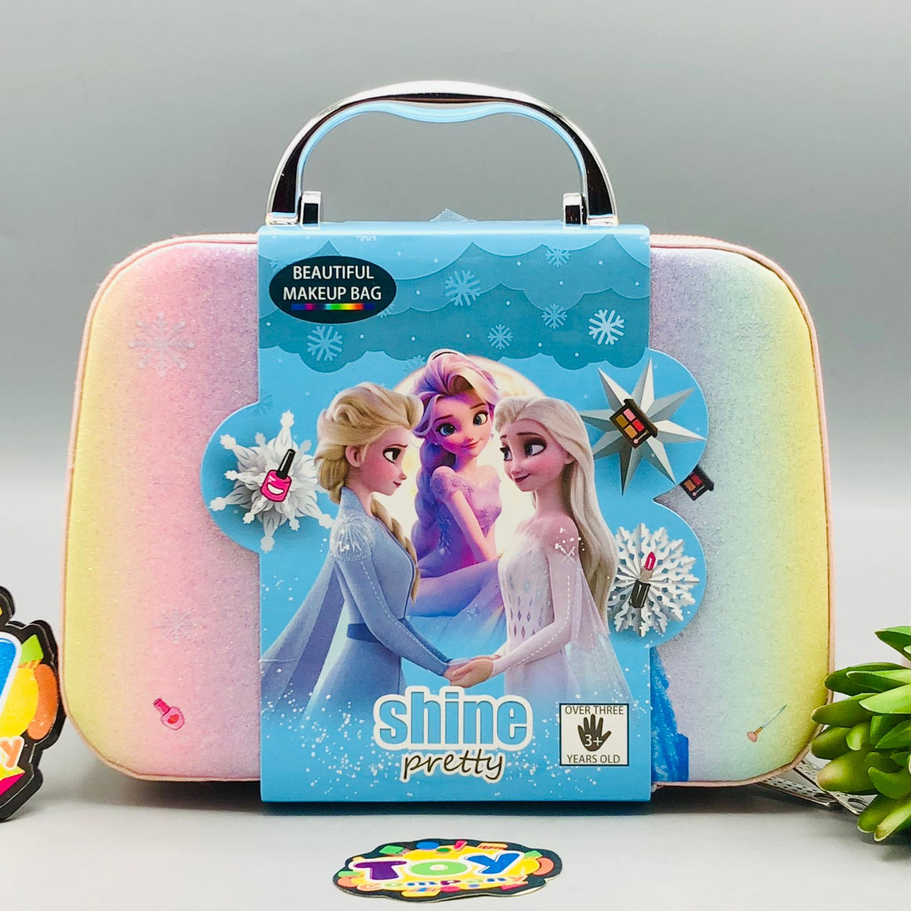 14Pcs Realistic Frozen Makeup Bag