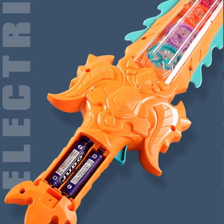 Electric Gear Sword Light & Sound Toy