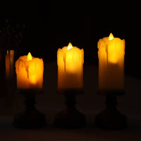 Thumbnail for 3Pcs Realistic LED Candle For Decoration