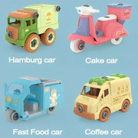 Thumbnail for DIY 4Pcs Food Transport Screw Vehicle