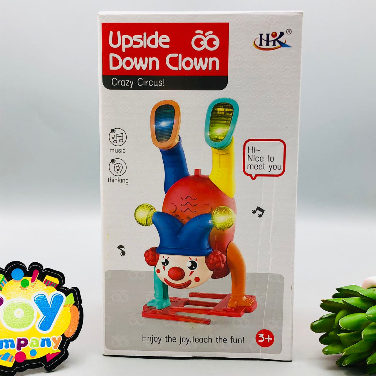 Electric Upside Down Dancing Clown Toy - Minor Fault