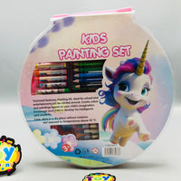 Thumbnail for 68Pcs Premium Unicorn Rounded Kids Painting Set