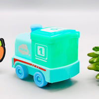 Thumbnail for Pullback Mini Light-up Train Toy - 1Pc