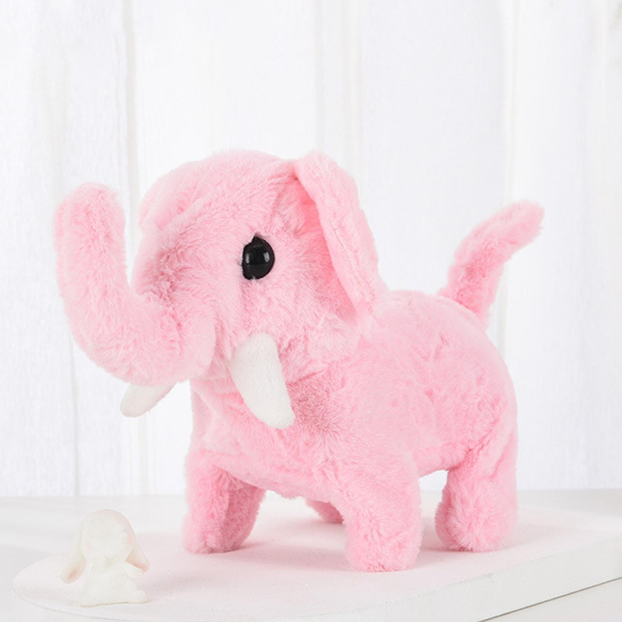 Walking Plush Pet Elephant With Sound & Box