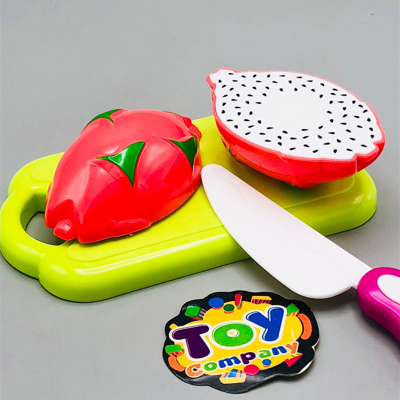 10Pcs Pretend Fruit & Vegetable Cutting Set - Assortment