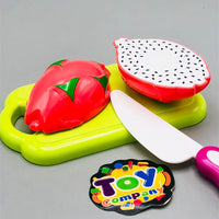 Thumbnail for 10Pcs Pretend Fruit & Vegetable Cutting Set - Assortment