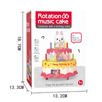 Thumbnail for Electric Rotating Rabbit Cake With Light & Music