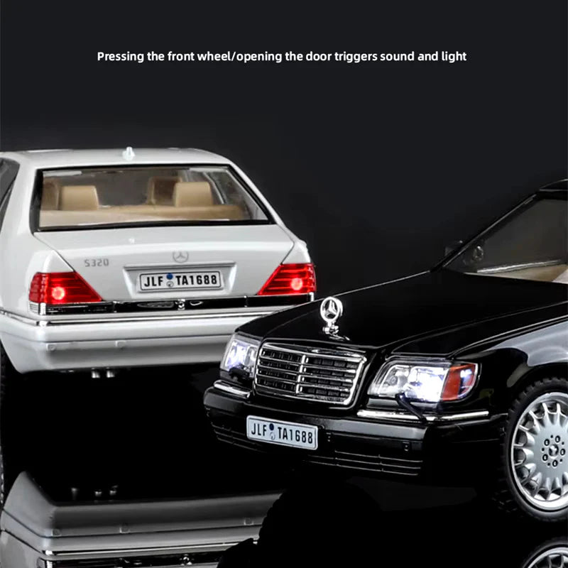 1:24 Diecast Mercedes W140 SL320 Model Car