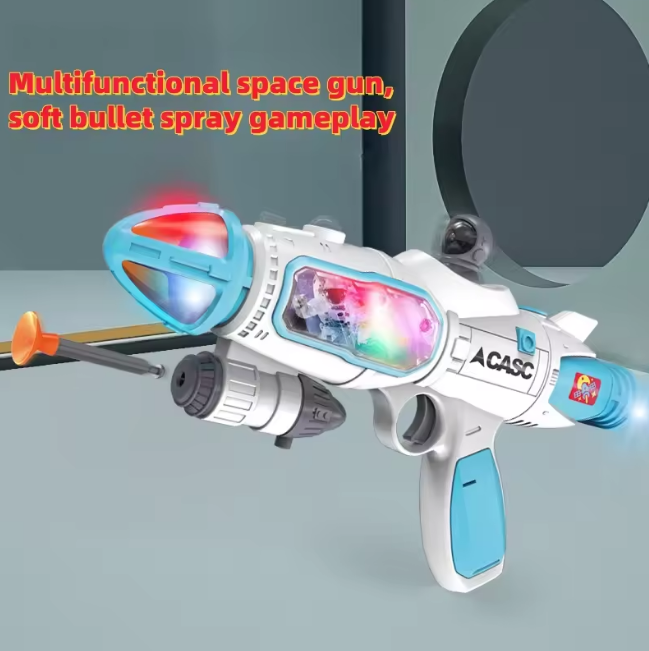 Space Exploration Musical Gun With Light & Spray