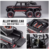 Thumbnail for 1:22 Diecast AMG G63 6x6 Off-Road Model