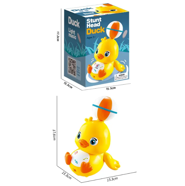 Ball Spinning Musical Stunt Duck