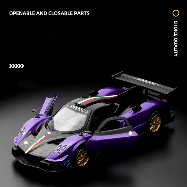 1:31 Diecast Pagani Zonda Revolucion 2013 Official Licensed Model