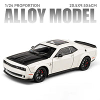 Thumbnail for 1:24 Diecast Dodge Challenger Hellcat SRT Model Car