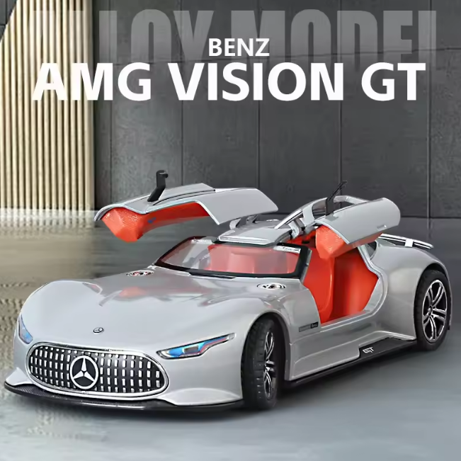 1:24 Diecast Benz AMG Vision GT Model Car