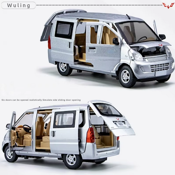 1:24 Diecast Wuling Glory Van Model