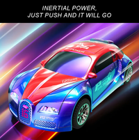 Thumbnail for ABS Mini Inertial Drift Car With Light & Sound - 1Pc