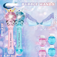 Thumbnail for Battery Operated Snow Princess Bubble Wand