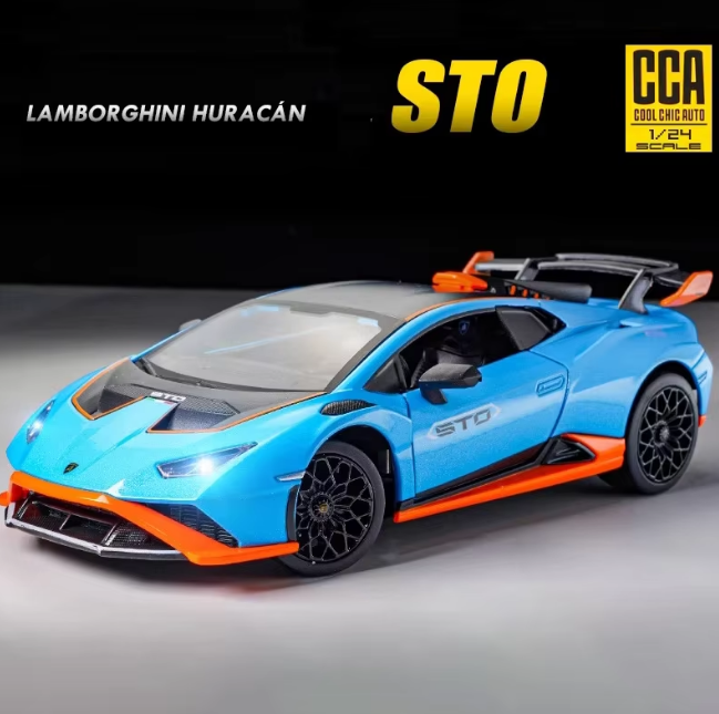 1:24 Diecast Lamborghini Huracan STO Official Licensed Model