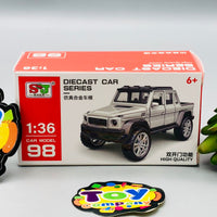 Thumbnail for 1:36 Diecast Mini Pullback Benz G-Class Model Car