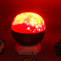 Thumbnail for Rechargeable Starry Sky Projection Lamp With Sound