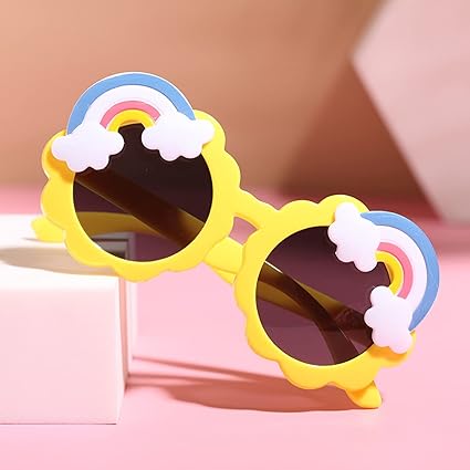 Kids Rainbow Frame Sunglasses