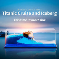 Thumbnail for Titanic Iceberg Cruise Ship Drift Bottle Decoration