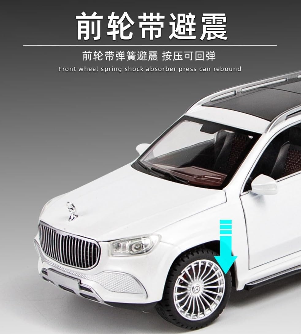 1:24 Diecast Mercedes Maybach GLS 600 Model Car