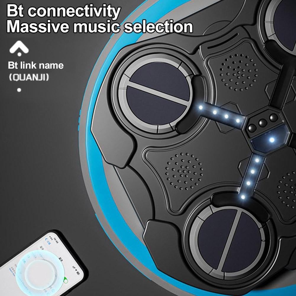 6 Keys Bluetooth Boxing Target With Cool Lights