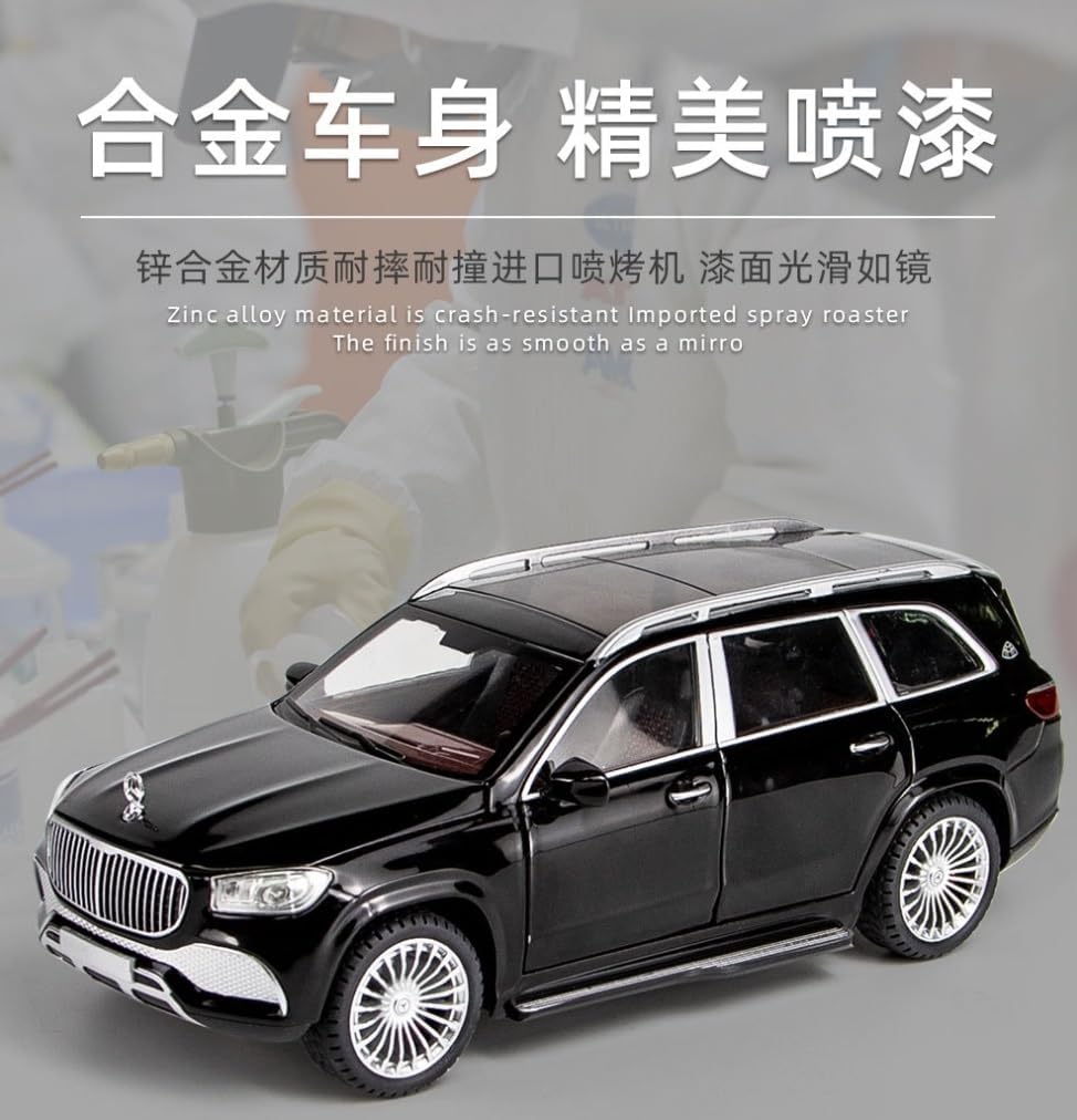 1:24 Diecast Mercedes Maybach GLS 600 Model Car