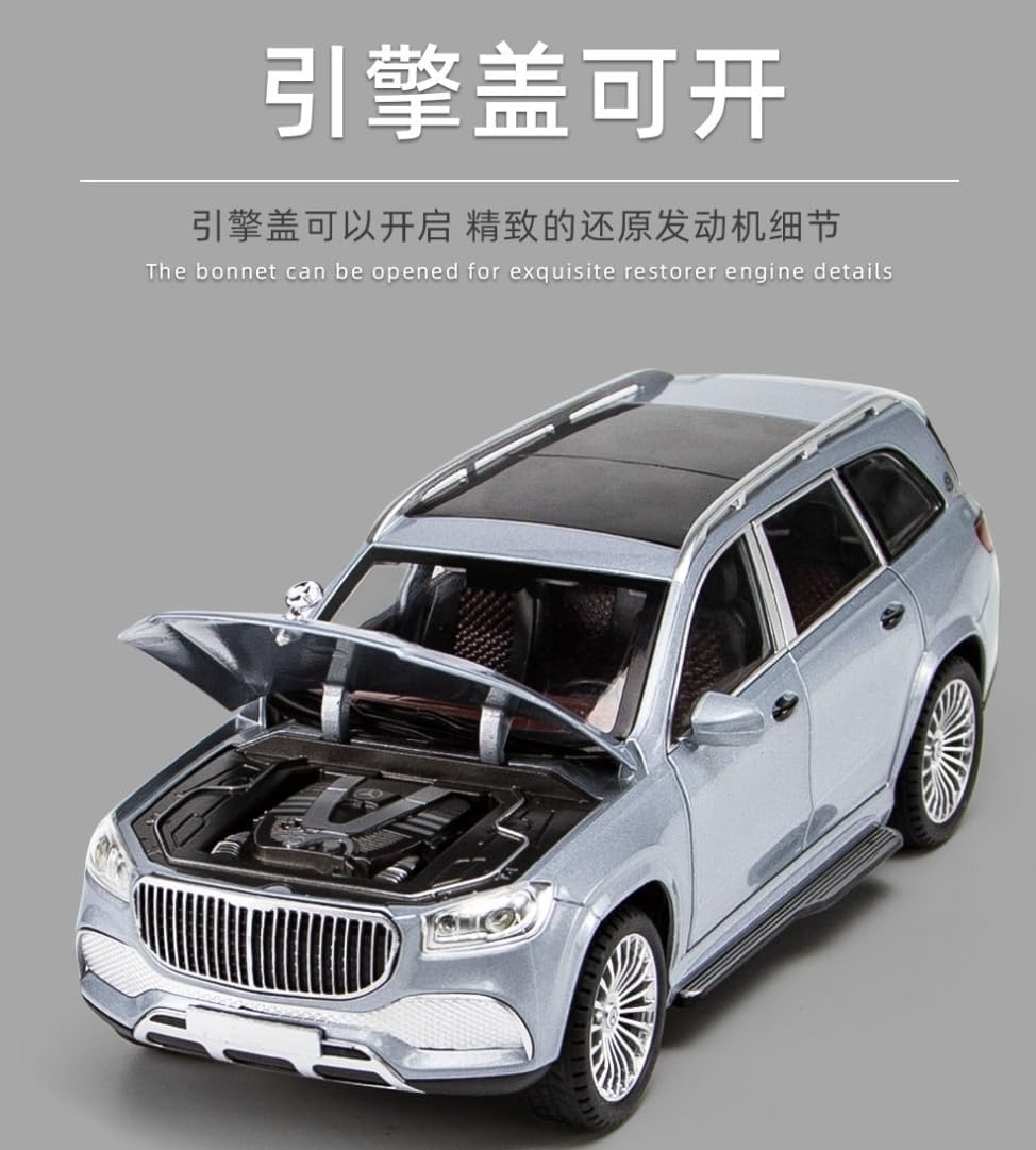 1:24 Diecast Mercedes Maybach GLS 600 Model Car