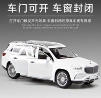 Thumbnail for 1:24 Diecast Mercedes Maybach GLS 600 Model Car