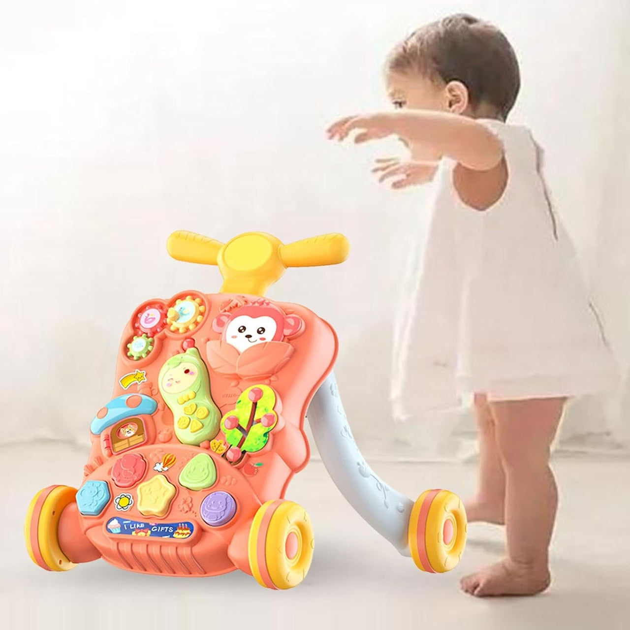 Multi-functional Baby Puzzle Activity Walker