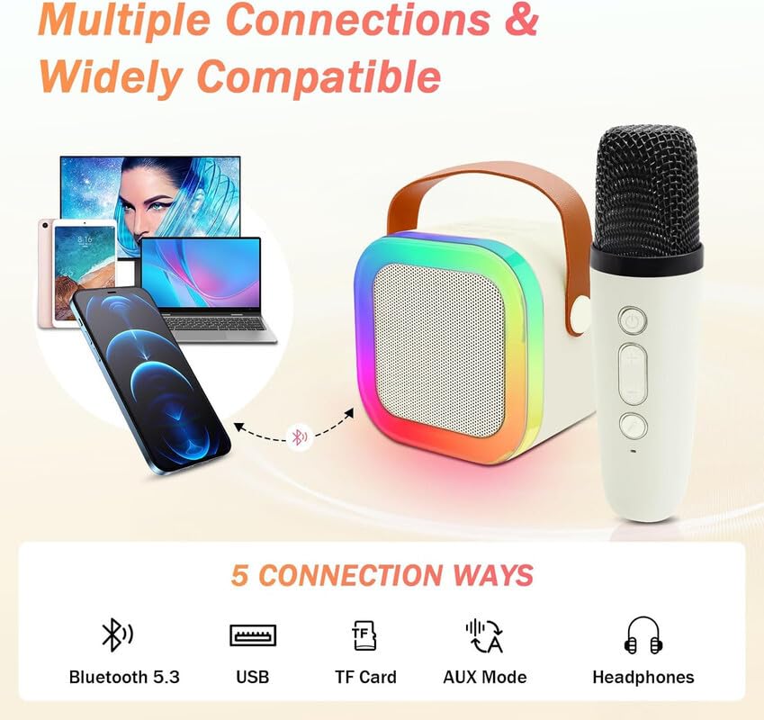 K12 Wireless Karaoke Speaker With Microphone