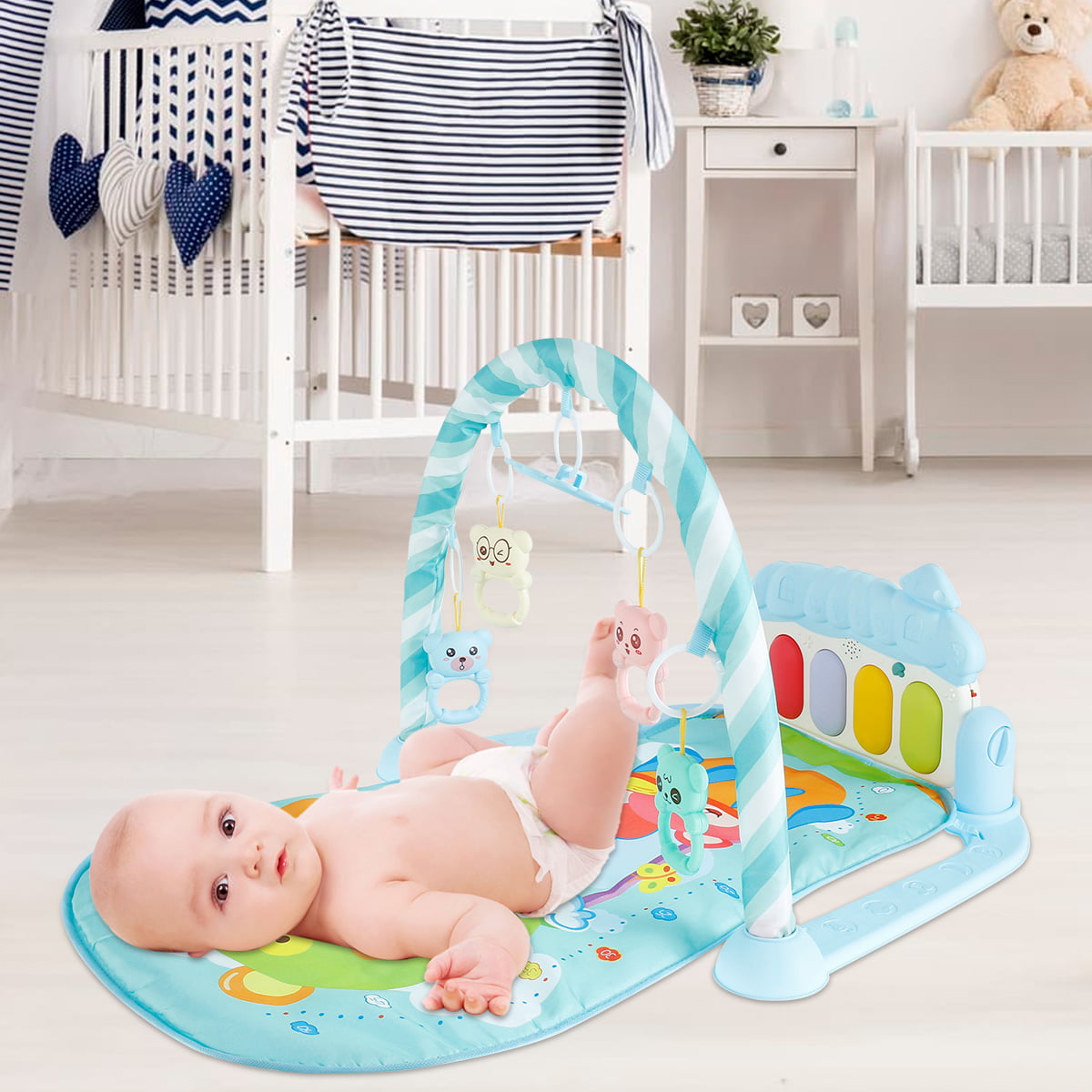 Baby piano gym mat 5 2024 in 1