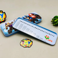 Thumbnail for Double Layer Tin Geometry Box For Boys - Assortment