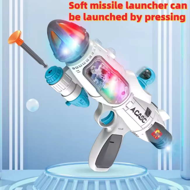 Space Exploration Musical Gun With Light & Spray