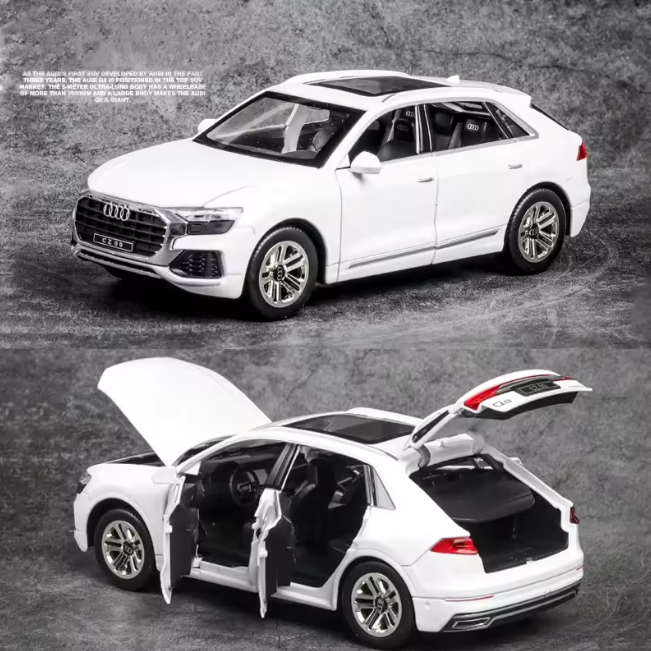 1:24 Diecast Audi Q8 Model Car