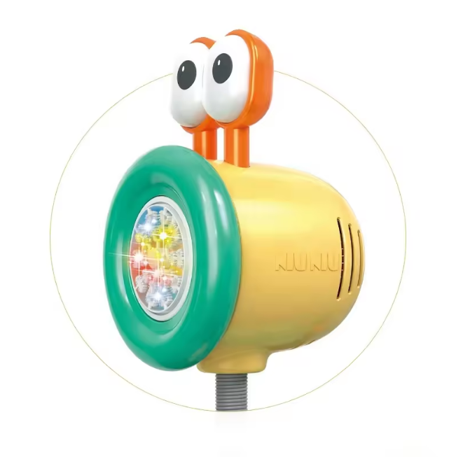 Rechargeable Snail Colorful Bubble Machine