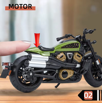 Thumbnail for 7* Inches Diecast Harley Davidson Sportster Model Bike